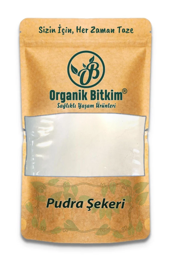 Organik Bitkim Pudra Şekeri 1000 gr