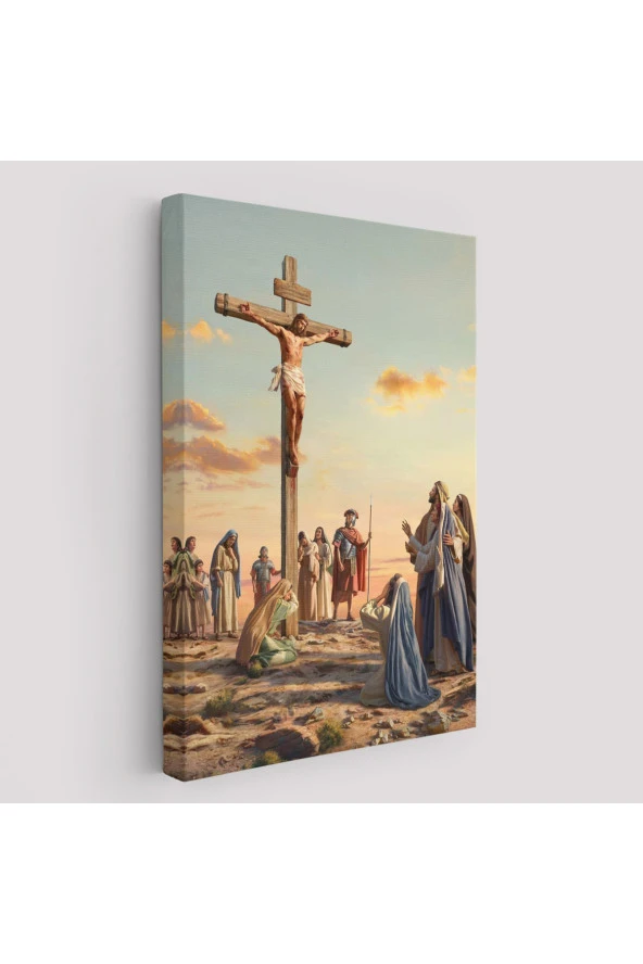 Çarmıha Gerilmiş İsa Mesih Duvar Tablosu, Jesus Christ-6347