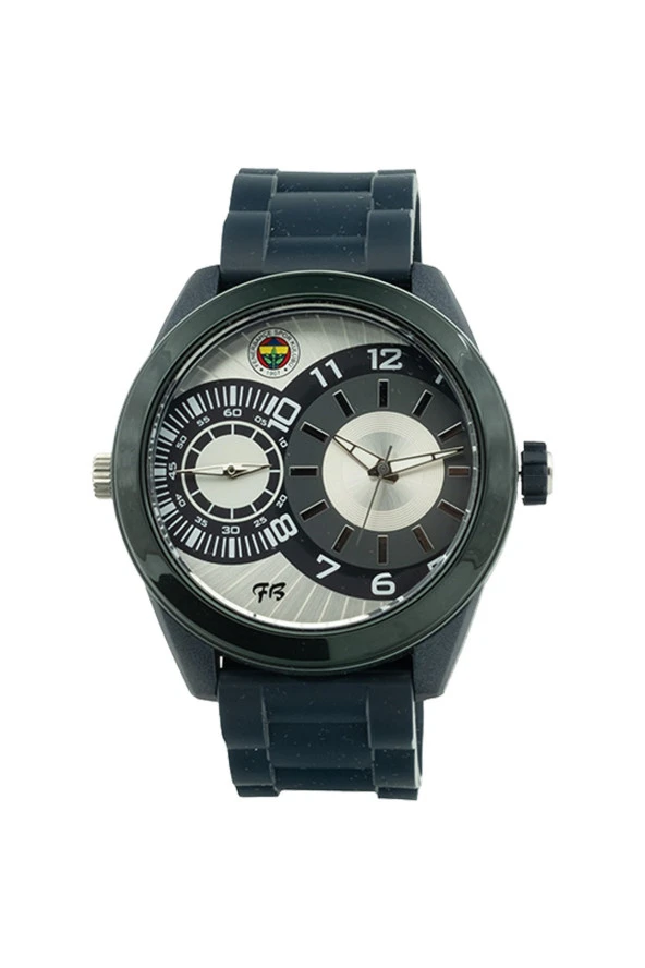 Fenerbahçe Orijinal Lacivert Kordonlu Multifonksiyon Kol Saati Hediyelik Ahşap Kutulu - 2