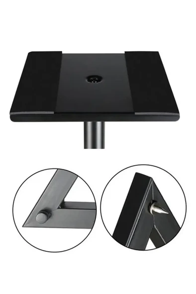 Lastvoice MNT-200X 2Lİ SET Stüdyo Referans Monitör Standı 87-147 cm Yükseklik Ayarlı (Çift) - 2