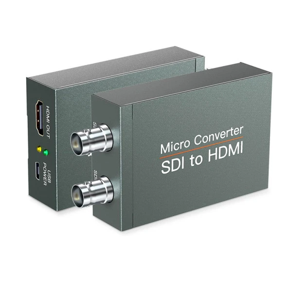 SDI to HDMI dönüştürücü sdı BNC hdmı video ses dönüştürücü