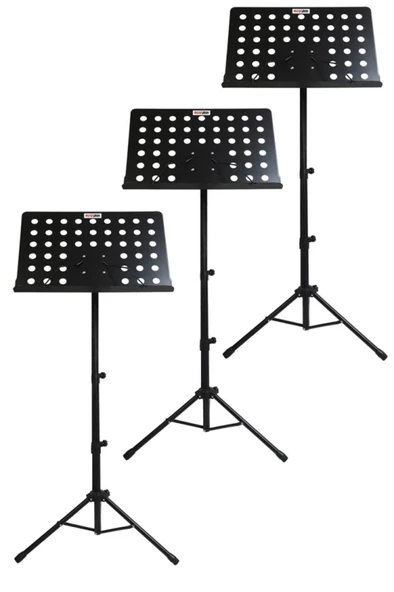 Lastvoice NT104-3X Şef Tipi Katlanır Nota Standı Sehpası (3LÜ Ekonomik Paket) - Resim 2