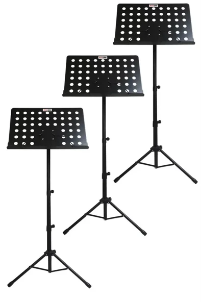 Lastvoice NT104-3X Şef Tipi Katlanır Nota Standı Sehpası (3LÜ Ekonomik Paket) - 2