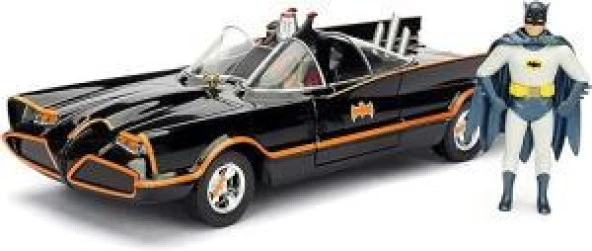 Jada Classic TV Series Batmobile and Batman 1/24 Model Araba