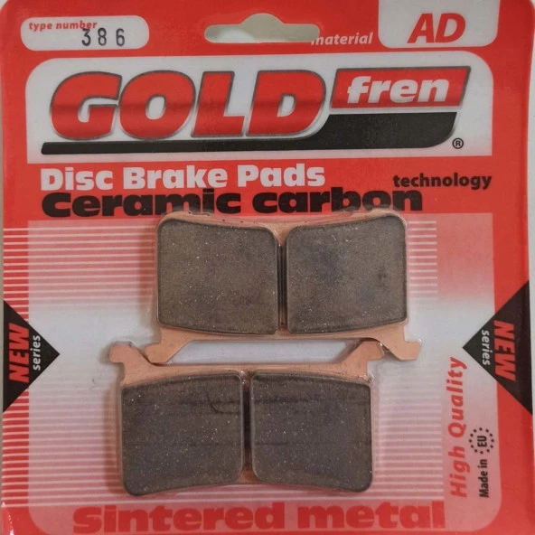 Gold Ad 386 Fren Balata Sinter Metal AD386