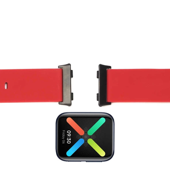 Oppo Watch 46mm 22mm Metal Kordon Dönüştürücü Apartı - 7