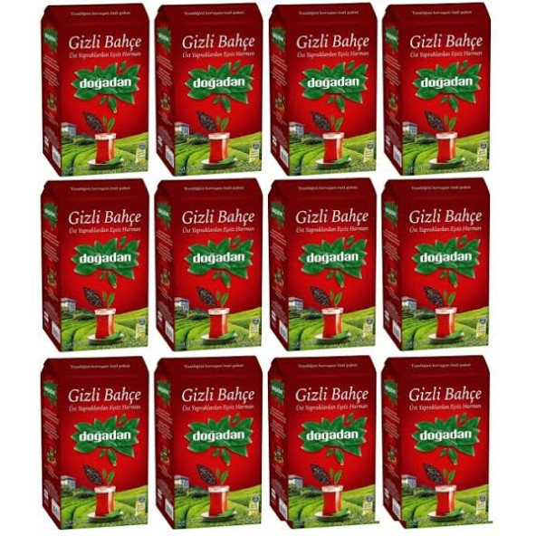 Doğadan 12 li Çay