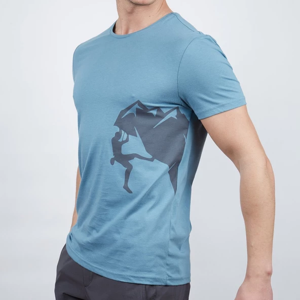 Alpinist Camp Erkek T-Shirt Mavi (600611) - Resim 2
