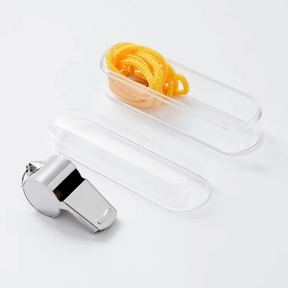 Argeus Yüksek Desibel Metal Acil Durum/Hakem Düdüğü Büyük - Resim 5