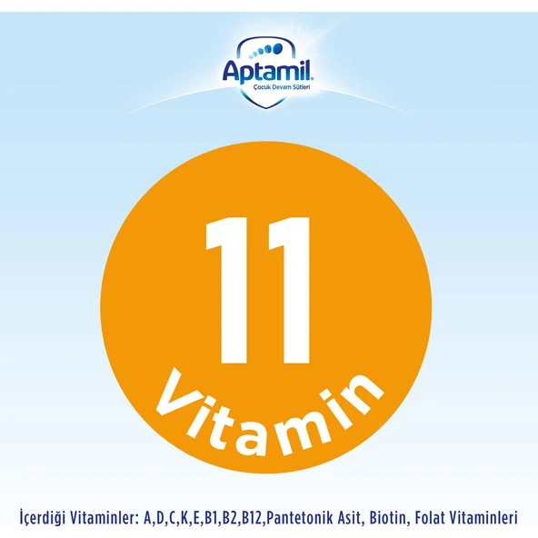 Nutrıcıa Aptamil 1200GR Devam Sütü No:2 (6-9 Ay) (5 Li Set) - 7