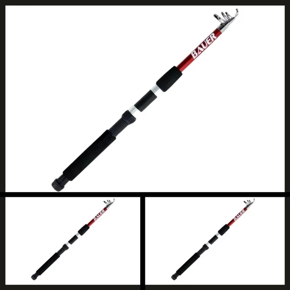 Uyguna-Yakala 75-150 Gr Bauer Pegasus 3.60 Mt Teleskopik Kamış-KMŞ.583 ürün görseli