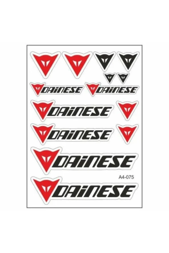 Gogo Dainese Sticker A4 085