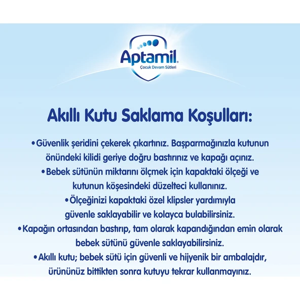 Nutrıcıa Aptamil 800GR Bebek Sütü No:1 (0-6 Ay) Doğumdan İtibaren (5 Li Set) - 3