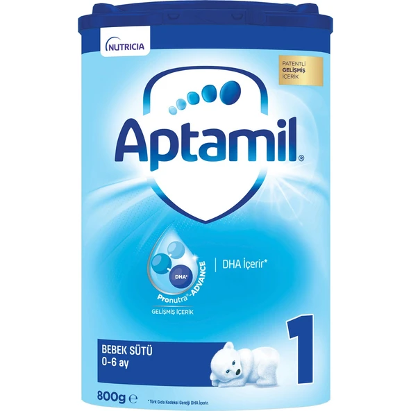 Nutrıcıa Aptamil 800GR Bebek Sütü No:1 (0-6 Ay) Doğumdan İtibaren (4 Lü Set) - 2