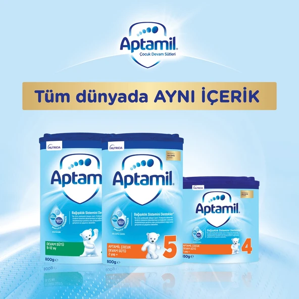 Nutrıcıa Aptamil 800GR Bebek Sütü No:1 (0-6 Ay) Doğumdan İtibaren (3 Lü Set) - 9