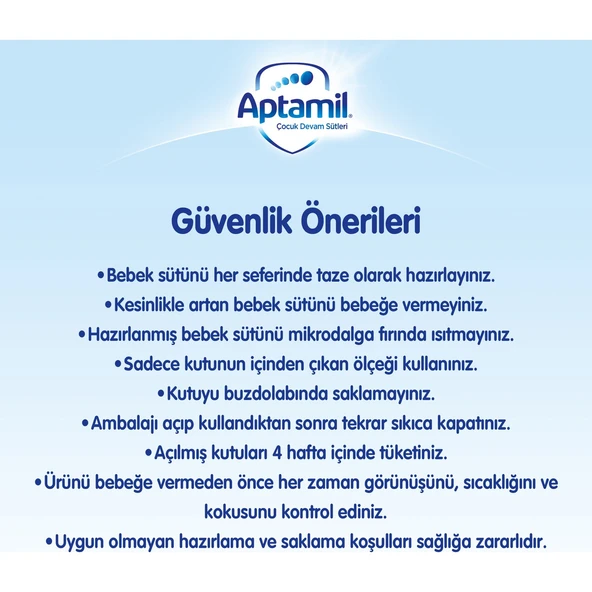 Nutrıcıa Aptamil 800GR Bebek Sütü No:1 (0-6 Ay) Doğumdan İtibaren (2 Li Set) - 4