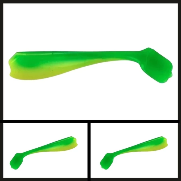 Uyguna-Yakala Sarı-yeşil 3lü Spro Hs 1810 Honeyshad-YEM.611 - 1