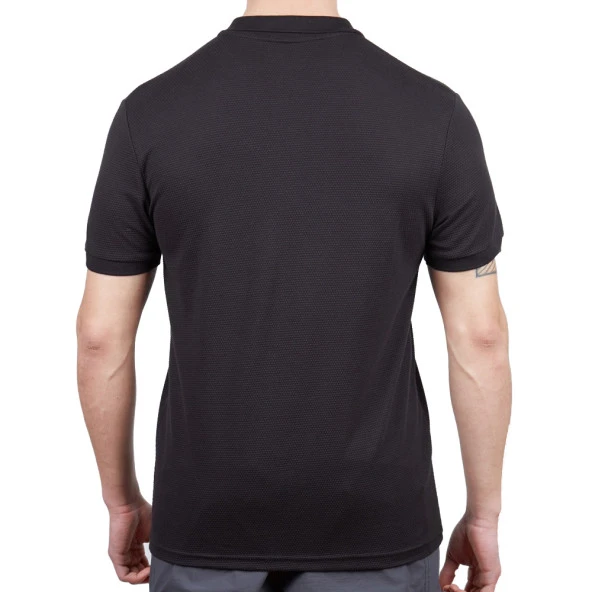 Alpinist Roc Erkek Polo T-Shirt Siyah (600603) - 3