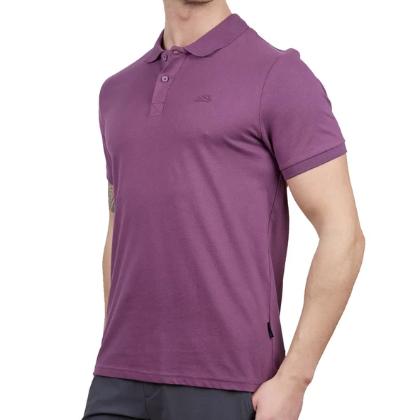 Alpinist Stratus Erkek Polo T-Shirt Mürdüm (600303) - 2