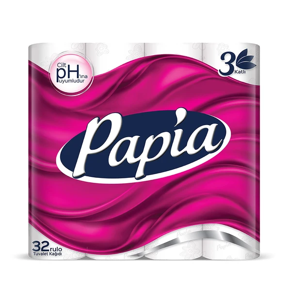 Papia Tuvalet Kağıdı 32 Rulo