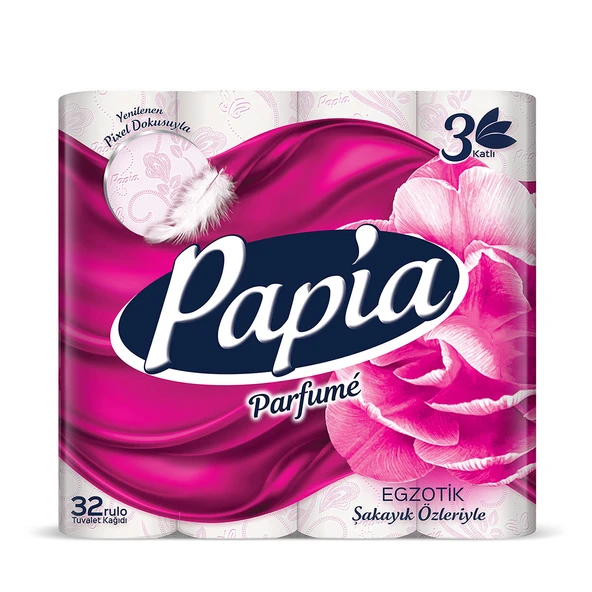 Papia Egzotik Tuvalet Kağıdı 32 Rulo