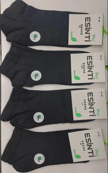 ESİNTİ ERKEK BAMBU PATİK ÇORAP 12 ADET