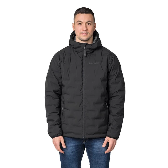 Hannah Zazu Erkek Kaz Tüyü Mont Graphite - Resim 3