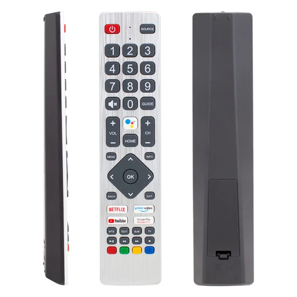 Weko Kl Sharp Sh-v1 Netflıx-youtube-google Play Tuş-prıme Vıdeo Ses Komutlu Lcd Led Tv Kumanda