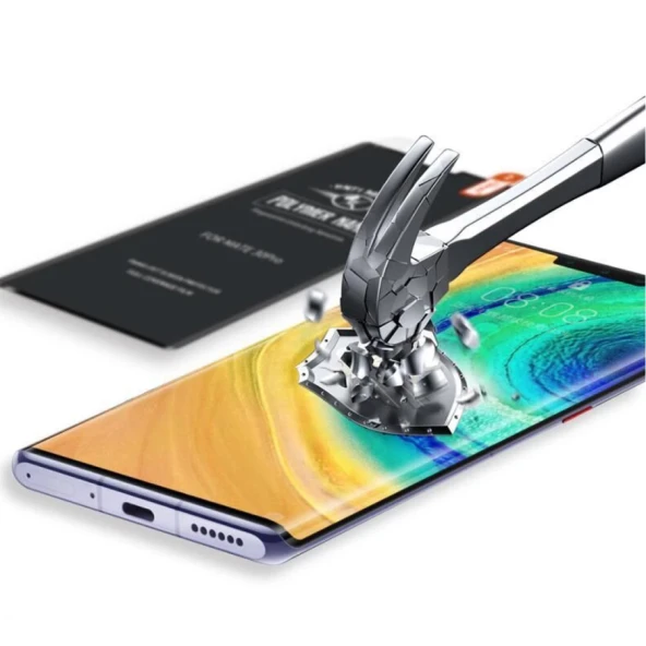 Apple iPhone X 3D Short Curve Nano Ekran Koruyucu