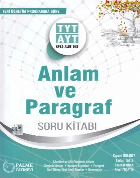 Palme TYT-AYT Anlam ve  Paragraf Soru Kitabı (Yeni)