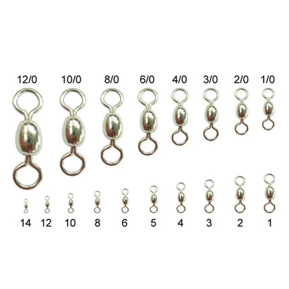 TY-10001 Çelik Bilyeli Fırdöndü (4'lü) No:6/0 ürün görseli 1