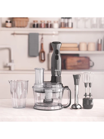 Karaca Turbo fonksiyon-Çift taraflı paslanmaz çelik bıçak 1,5 L Pro-Multimax 2000W Mutfak Robotu