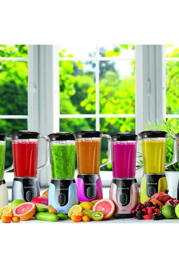 Karaca Blendfit Go Rosegold Smoothie Blender Seti - 2