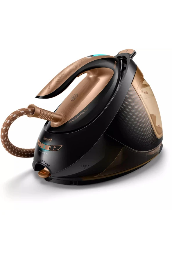 Philips 600gr Şok buhar 8 Bar En hızlı ve en güçlü ütü ve Akıllı Kumaş Seçme Seri Elit 9 + Lambader Hediye - 4