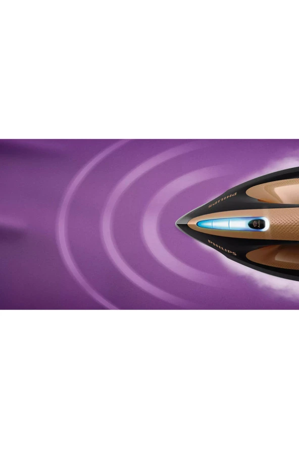 Philips Seri Elit 9 En hızlı ve en güçlü ütü ve Akıllı Kumaş Seçme 600gr Şok buhar 8 Bar + Lambader Hediye - 2