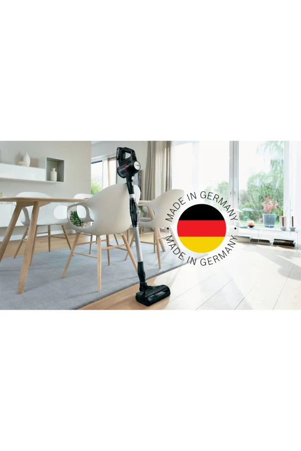 Bosch LED ışıklı AllFloor DynamicPower başlık BBS712A 2 Bataryalı Şarjlı Dik Süpürge - 3