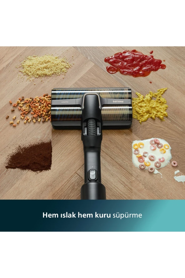 Philips Aquatrio Yeni 3'ü 1 Arada (ıslak, Kuru Ve Moplu) Sarjlı Ve Kablosuz Dik Süpürge - 2