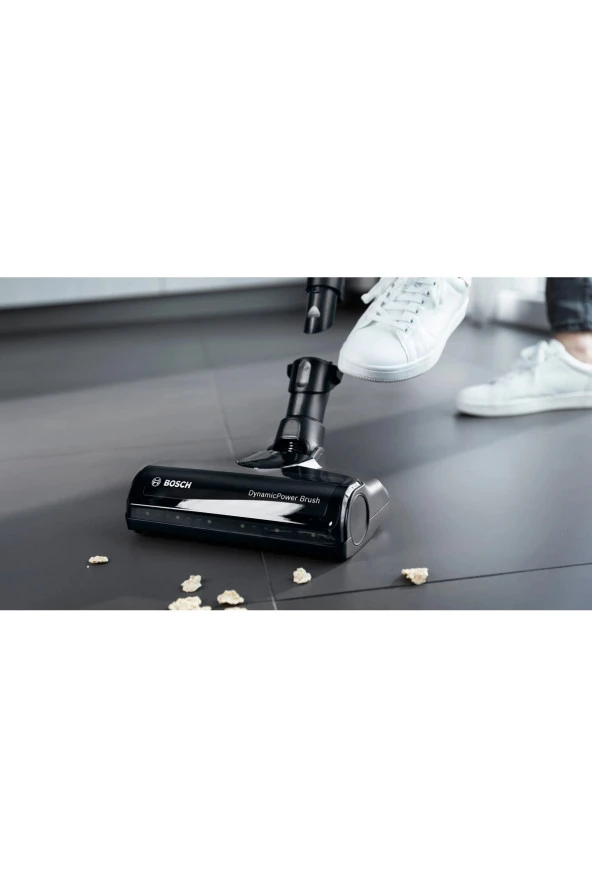 Bosch LED ışıklı AllFloor DynamicPower başlık BBS712A 2 Bataryalı Şarjlı Dik Süpürge - 4