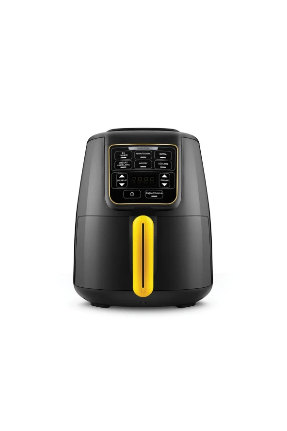 Karaca Akıllı Sensörler 4 Güvenlik Sistemli Ev Yemeği, Közleme, Fırın/Izgara XL 4L Airfryer 1550w