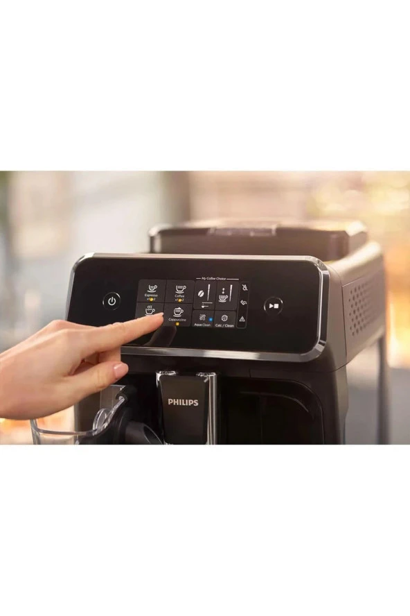 Philips AquaClean My Coffee Choice Yüksek hızlı LatteGo Dokunmatik ekran TAM OTOMATİK ESPRESSO MAKİNESİ