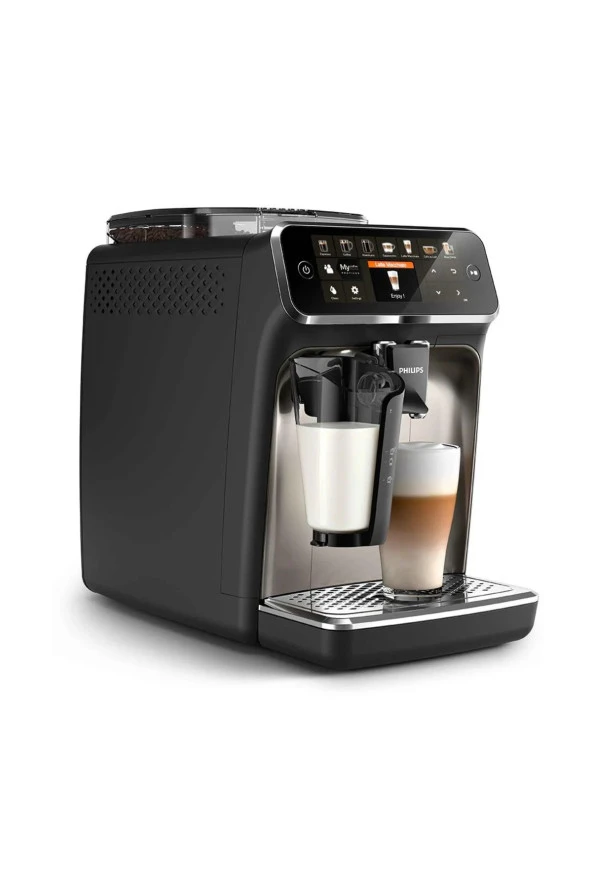 Philips 12 Farklı kahve , AquaClean filtre 5000 seri Tam Otomatik Espresso Makinesi Siyah - 4