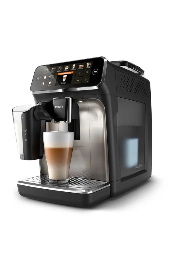 Philips 12 Farklı kahve , AquaClean filtre 5000 seri Tam Otomatik Espresso Makinesi Siyah - 5