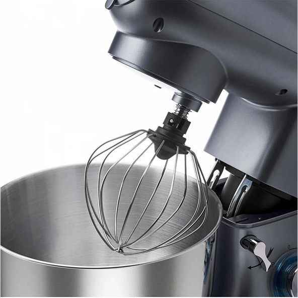 Karaca Kıyma Çekme ve Hamur Yoğurma, Karıştırma 5,5 Lt Sucuk-Sosis/İçli Köfte Aparatlı Mutfak Şefi 1900W - 2