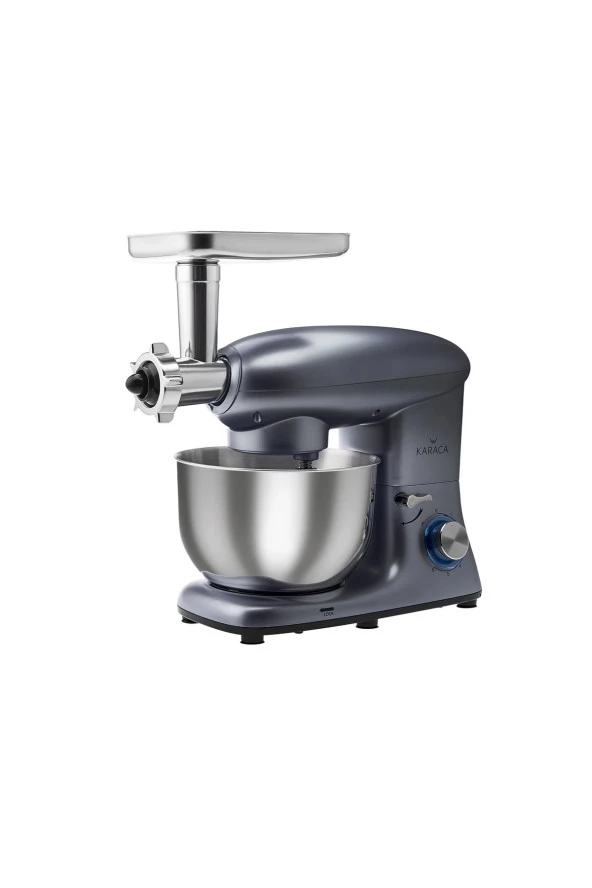 Karaca 5,5 Lt Multichef Kıyma Makinesi & Hamur Yoğurma /Sucuk-Sosis/İçli Köfte Aparatlı 1900W - 5