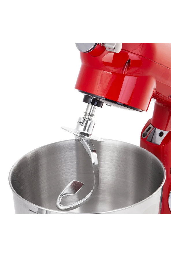 Karaca Döküm Gövde Kıyma Çekme Hamur Yoğurma 1800W Yüksek Güç 6,2 LT Hacim PREMİUM Mutfak Şefi - 3