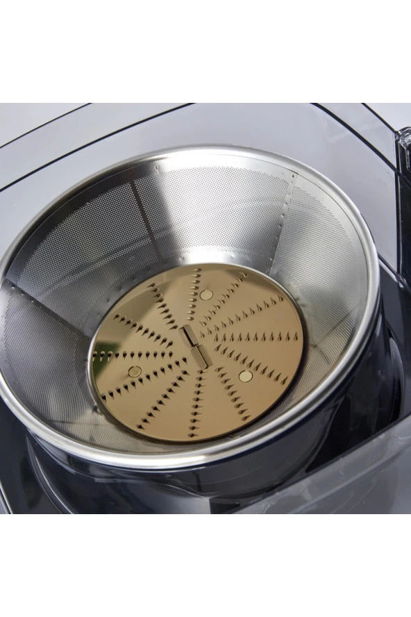 Karaca Zirkonyum Bıçak Paslanmaz Çelik Filtre Maxvit 1500w Güçlü Motor Katı Meyve Sıkacağı - 3