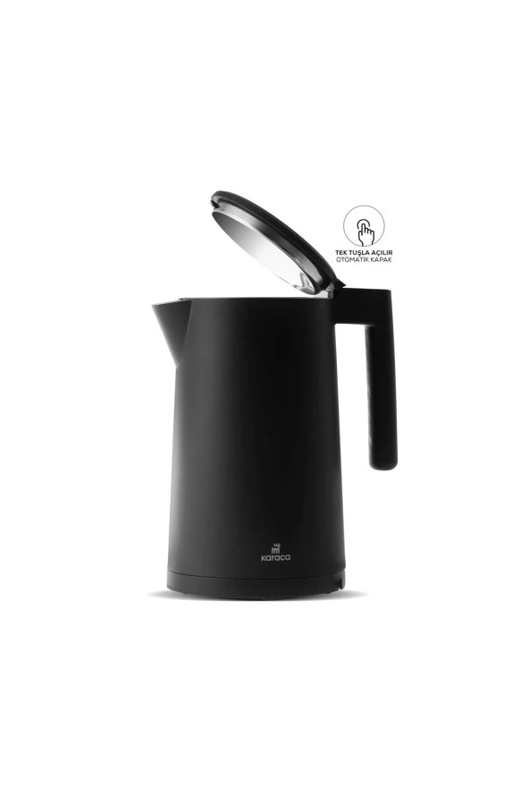 Karaca Led Ekranlı Anlık Sıcaklık Gösteren Led Ekranlı Çİft Katman Sıcaklık Ayarlı 1,7LT Su Isıtıcı - 3