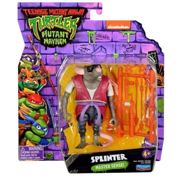 TMNT Ninja Kaplumbağa Aksiyon Figürler TU805100 ürün görseli