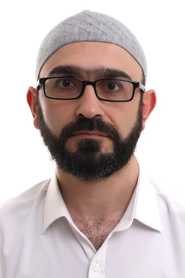 Gri Kışlık Çapraz Desenli Dokuma Takke - Resim 7