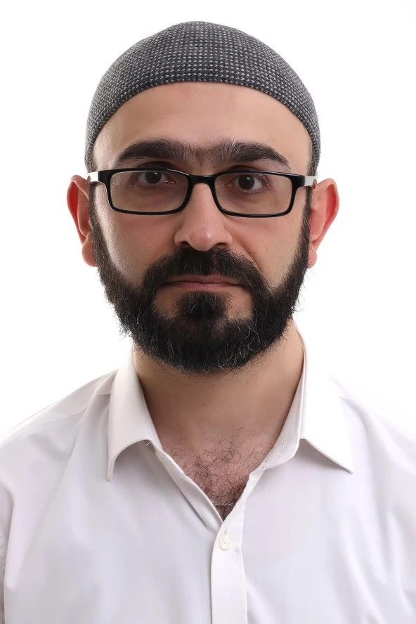 Siyah Kışlık Nokta Desenli Orlon Namaz Takkesi - Resim 7